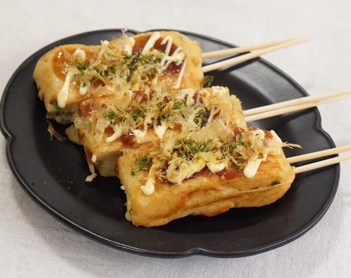 グルテンフリーたこ焼き棒