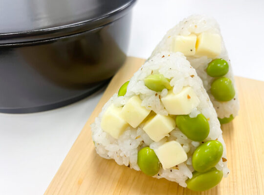 枝豆とチーズの混ぜごはん